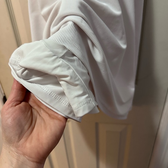 White Tennis Dress Size M/L Onzie - Picture 3 of 8